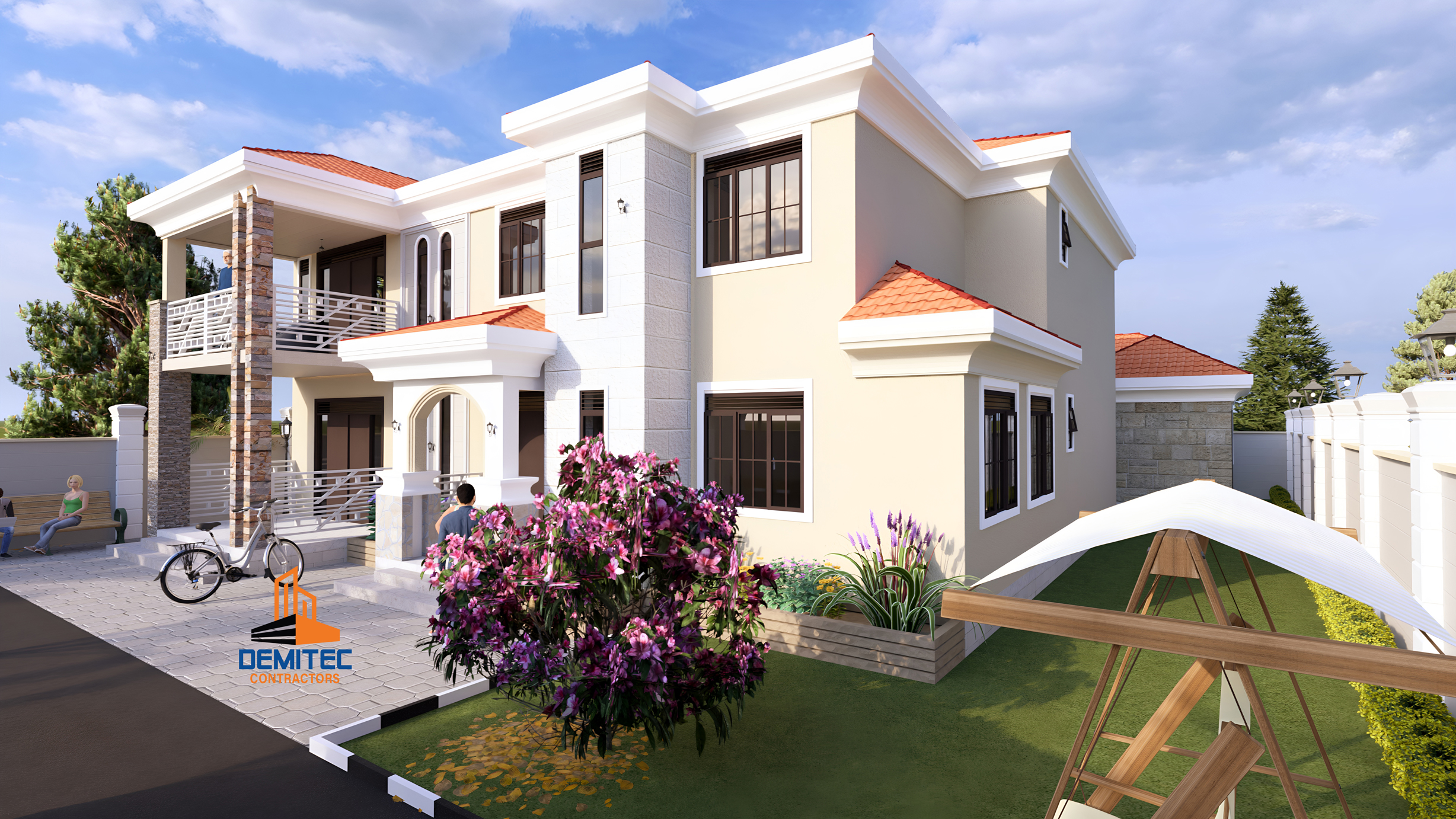 5-bedroom residential house