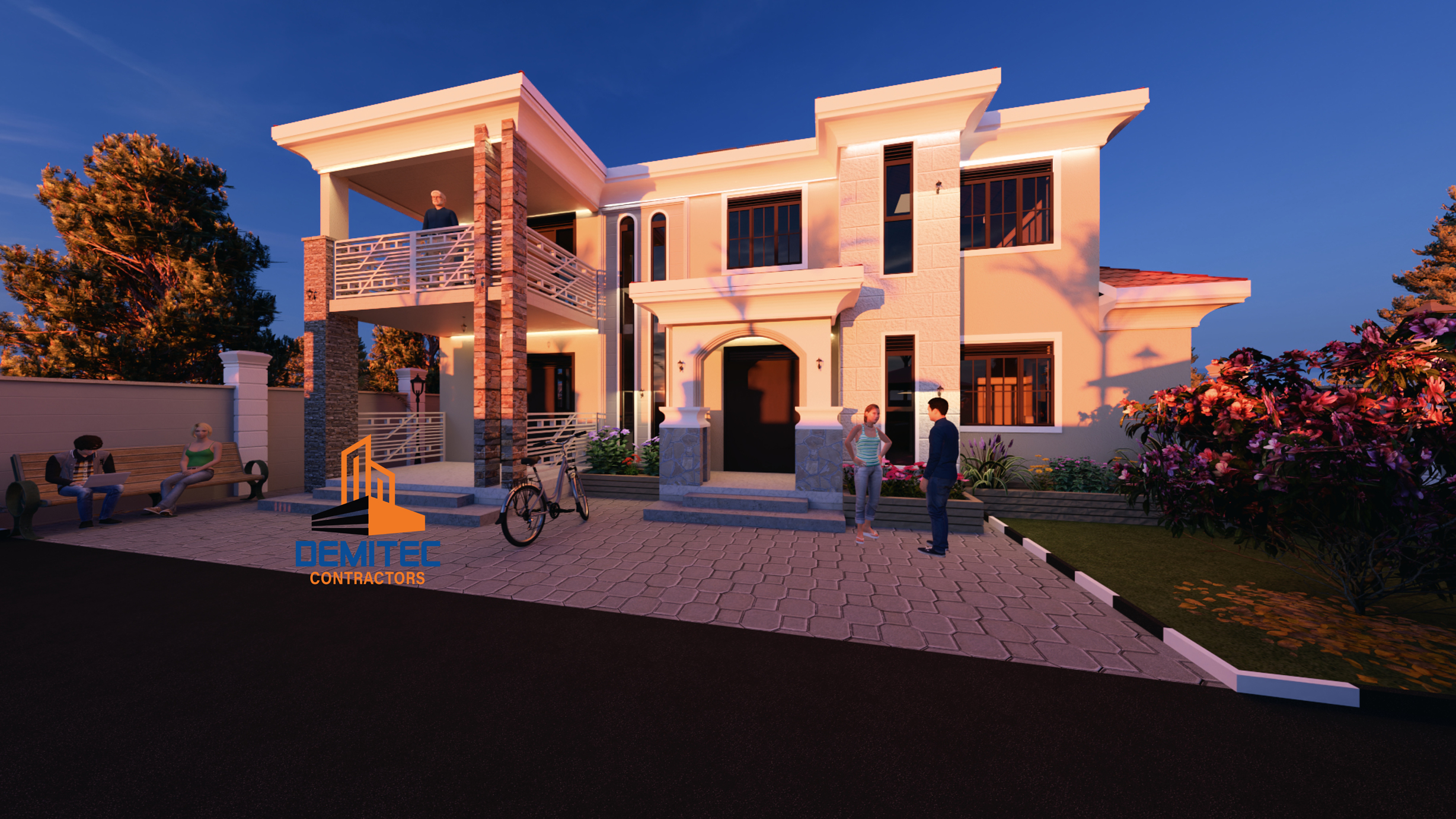 5-bedroom residential house