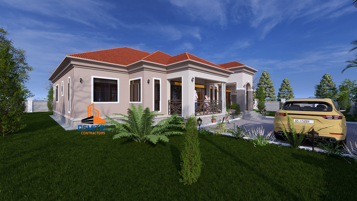 Modern 4 bedroom bungalow