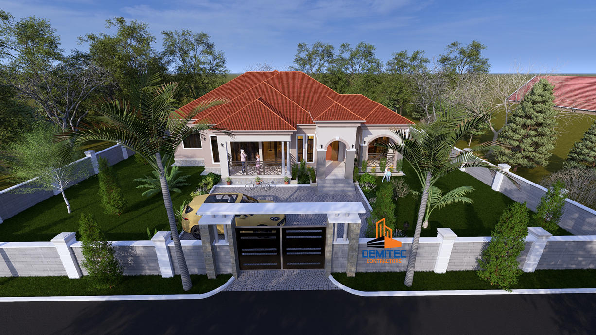 Modern 4 bedroom bungalow