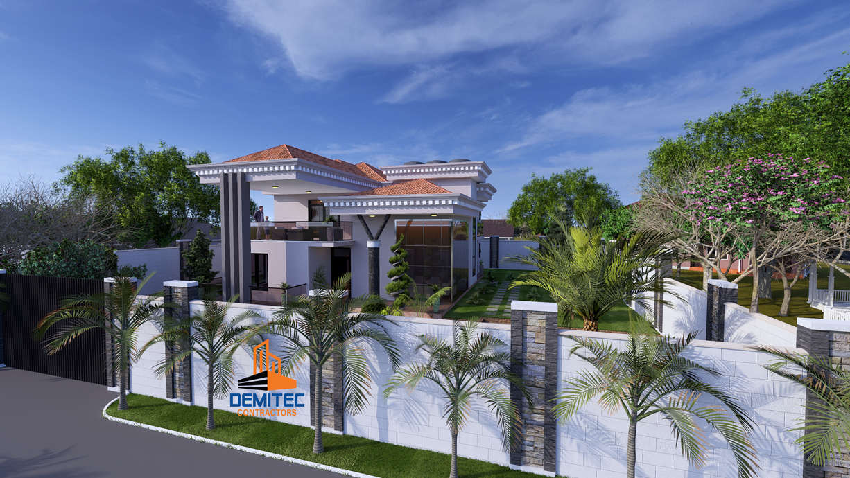 4 Bedroom modern house design