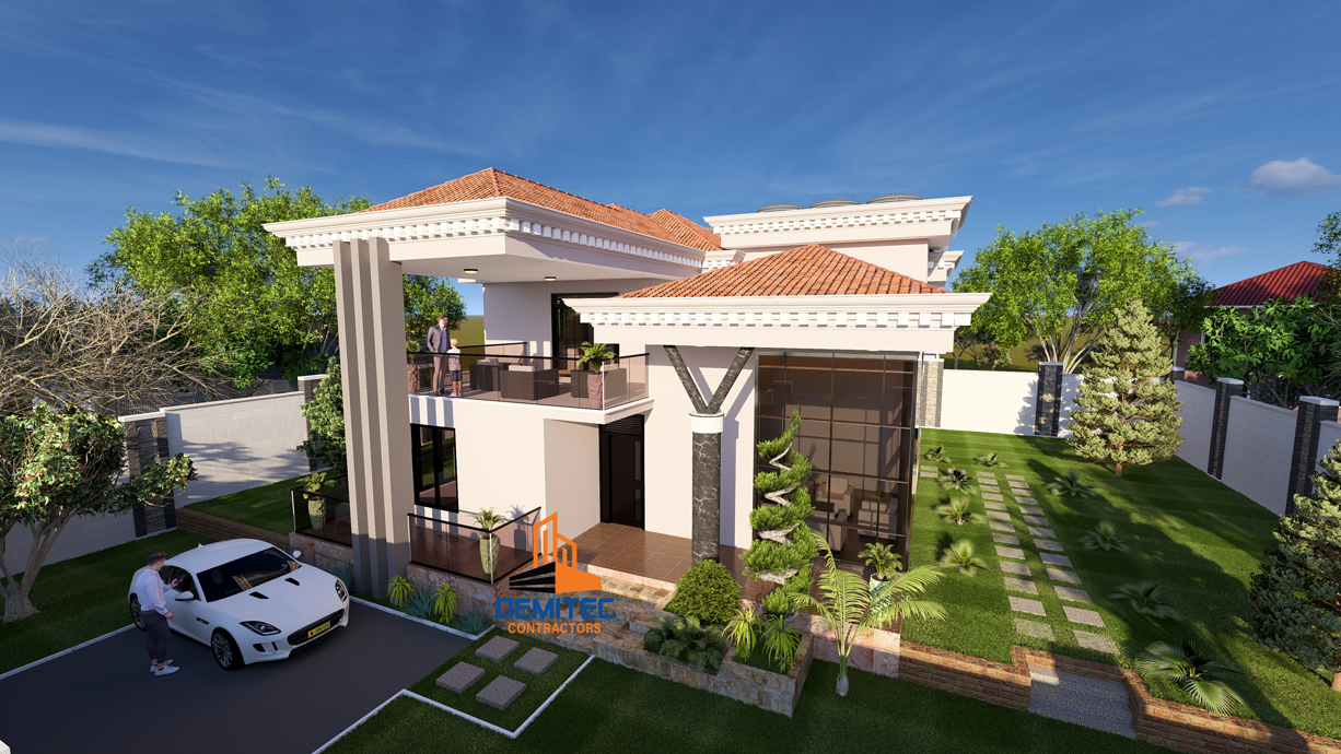 4 Bedroom modern house design