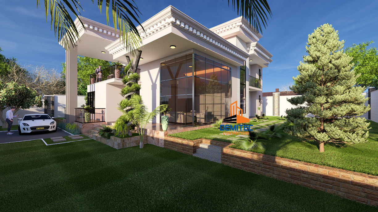 4 Bedroom modern house design