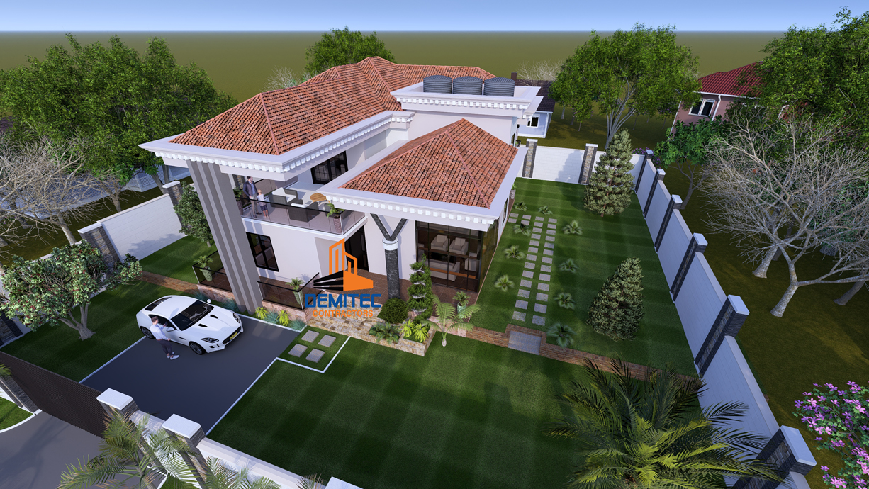4 Bedroom modern house design