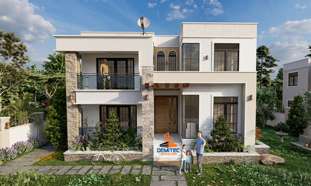 A proposed 4-Bedroom Villa