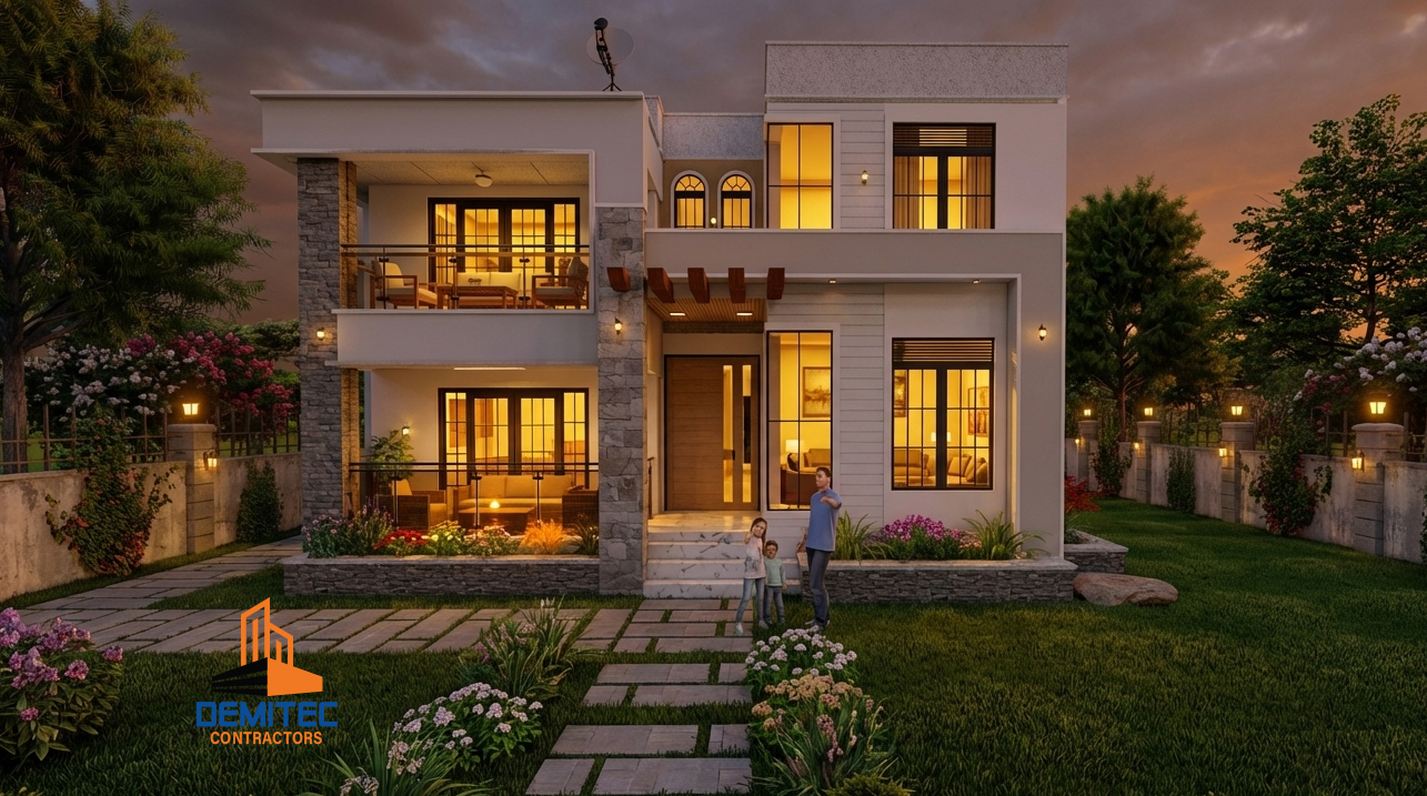 A proposed 4-Bedroom Villa
