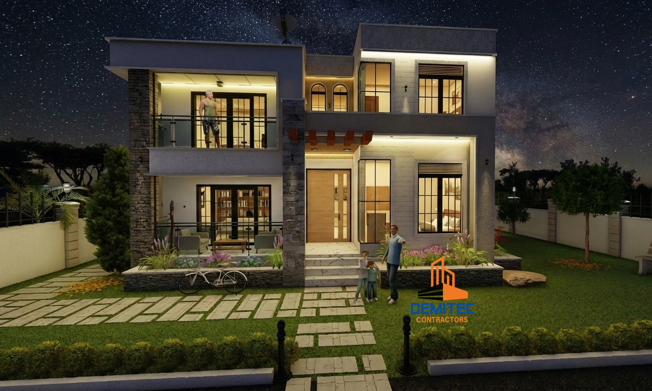 A proposed 4-Bedroom Villa